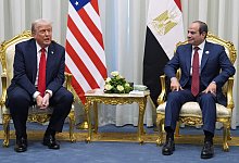 Nahostkonflikt - Trump in Scharm el Scheich - Evan Vucci/AP Pool/AP/dpa