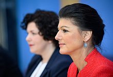 Sahra Wagenknecht und Amira Mohamed Ali - Bernd von Jutrczenka/dpa