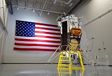 Lander «Odysseus» - Nick Rios/Intuitive Machines/dpa