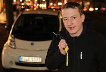 Franz Purucker und sein Peugeot iOn - Stefan Boes