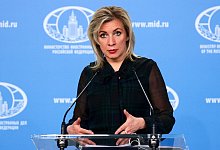 Sprecherin des russischen Au&szlig;enministeriums Sacharowa - ---/AP/dpa