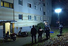 Polizeieinsatz in Hamburg - Foto: TeleNewsNetwork/dpa