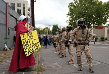 US-Bundesbeamte in Chicago - Jenny Kane/AP/dpa