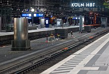 Sperrung Hauptbahnhof Köln - Henning Kaiser/dpa