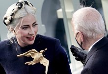 Lady Gaga und Joe Biden - Greg Nash/AP/dpa