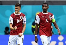 Baumgartner und Alaba - Daniel Mihailescu/Pool AFP/AP/dpa