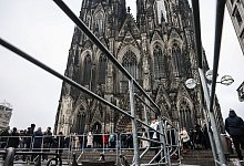 Silvestervorbereitungen am Dom in K&ouml;ln - Oliver Berg/dpa