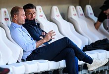 Jess Thorup und Marinko Jurendic - Tom Weller/dpa