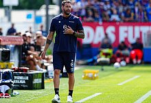 GER, Holstein Kiel vs. DSC Arminia Bielefeld, Fussball, 2. Bundesliga, Spieltag 2, Saison 2025/2026, 10.08.2025 - 1 - IMAGO/Eibner