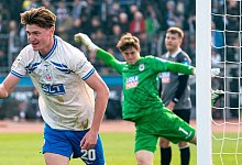 8.11.2025, Fußball, GER, Herren, 3. Liga, DFL, 14. Spieltag, Saison 2025/26, SSV Ulm 1846 - FC Hansa Rostock - 1 - IMAGO/Ostseephoto