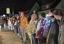 Mahnwache - Sandra Castrup