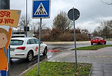 Kreisverkehr Lage - Archivfoto: Astrid Sewing