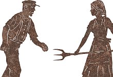 bauer_und_baeuerin - 1 - Bildrechte: Hans Kordes