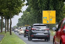 Paderborn, 25. Juli 2025: Knotenpunkt / Kreuzung B68 mit B64 / Unfallschwerpunkt - 1 - Niklas T&uuml;ns
