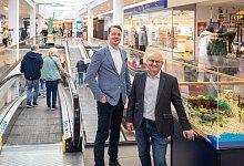 Paderborn, 10. Oktober 2025: Südring-Center / Geschäftsführer Felix Klingenthal und Steffen Richert - 1 - Niklas Tüns