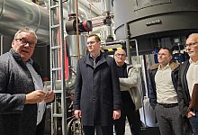 Rundgang Blockheizkraftwerk - 1 - Astrid Sewing