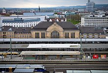 Hauptbahnhof Bielefeld Drohnenbild - 1 - Mike-Dennis M&uuml;ller / www.mdm.photo