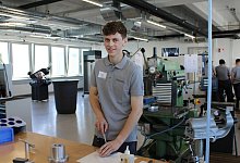 Noah Filbert, Azubi bei Brasseler in Lemgo - 1 - Annika Langhagel