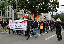 Nazi-Demo Bielefeld - Claus Frickemeier