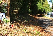 An der Unfallstelle - Juliane Lehmann