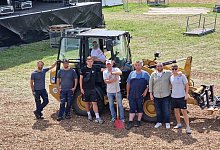 Lippe Open Air Aufbau - Nadine Uphoff