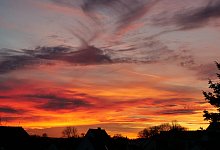 Winterhimmel &uuml;ber Lippe - Willi Jungblut