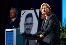 Gedenkfeier für getöteten Polizisten - Uwe Anspach/dpa