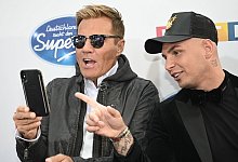 Dieter Bohlen und Pietro Lombardi - Foto: Henning Kaiser/dpa