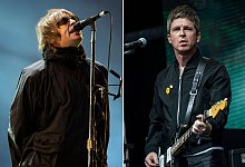 Oasis - Liam Gallagher und Noel Gallagher - Uncredited/AP/dpa