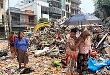 Erdbeben in Myanmar - -/kyodo/dpa