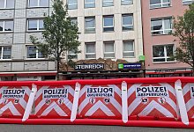 Schüsse auf Marktplatz in Gießen - Carolin Eckenfels/dpa