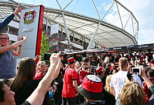 Meisterfeier von Bayer Leverkusen - David Inderlied/dpa