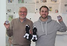 Haben ein Herz für den Hallenfußball und die SG Klüt-Wahmbeck - Sebastian Lucas