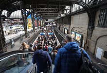 Kabelschaden Hamburger Hauptbahnhof - Marcus Brandt/dpa