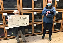 NL KA Geldspende f&uuml;r Tierheim Eichenhof - Stadt Vlotho