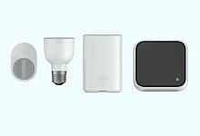 Eine Auswahl an Smarthome-Ger&auml;ten, z.B. eine Lampe - CSA/dpa-tmn