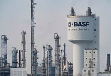 BASF-Anlage in Ludwigshafen - Uwe Anspach/dpa