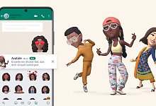 Virtuelles Ich: Whatsapp startet Avatare - Whatsapp/dpa-tmn