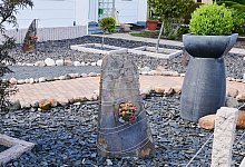 Schottergarten - Annette Riedl/dpa