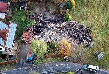 Am Morgen nach dem Wohnhausbrand in Häver - Gerald Dunkel