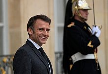 Frankreichs Präsident Macron - Michel Euler/AP/dpa