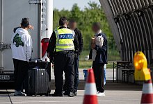 Grenzkontrollen Bundespolizei - Sachsen - Sebastian Kahnert/dpa