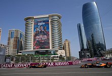 Grand Prix von Aserbaidschan - Darko Bandic/AP/dpa