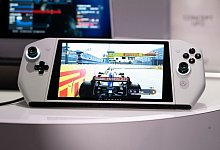 Alienware Concept Ufo auf der CES - Foto: Florian Schuh/dpa-tmn