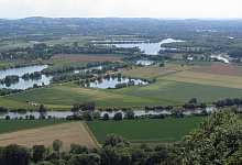 Porta Westfalica: Blick Wittekindsburg zum Gro&szlig;en Weserbogen; - Wikipedia