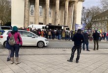 Demo in Detmold - .