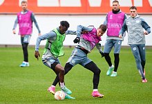 Training Bayer Leverkusen - Marius Becker/dpa
