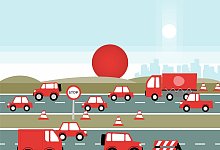 Auf den Fernstraßen wird es voll - dpa-tmn