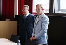 Maler L&ouml;wentraut einigt sich mit Galerist Dirk Geuer - David Young/dpa