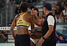 Paris 2024 - Beachvolleyball - Jeff Pachoud/AFP/dpa